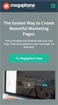 Mobile Screenshot of megaphoneapp.com